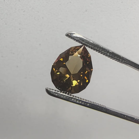 6ct Heliodor (Golden Beryl), Pear